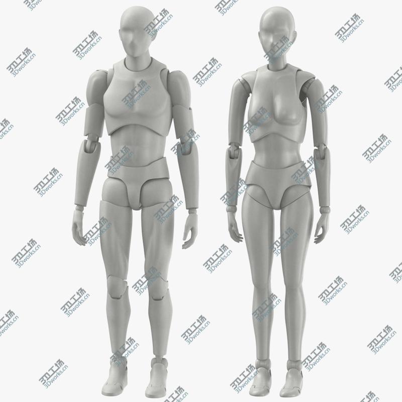 images/goods_img/2021040233/Mannequins Collection 3D model/1.jpg